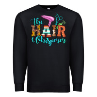 Black the hair whisperer Premium Sweatshirt - Artiststas