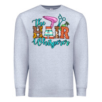 Heather Grey the hair whisperer Premium Sweatshirt - Artiststas