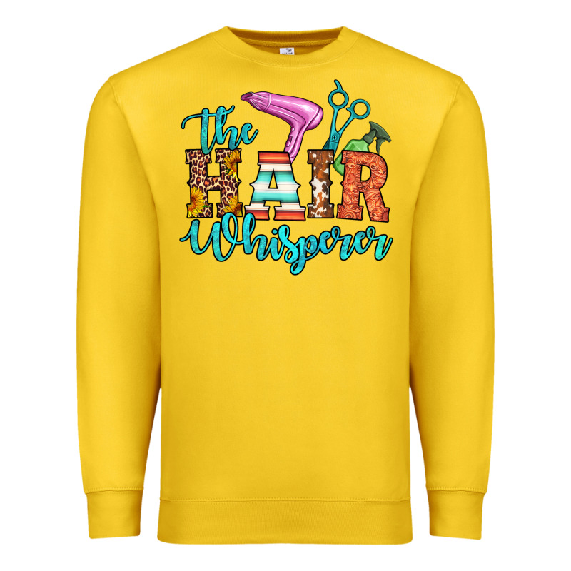 The Hair Whisperer Premium Sweatshirt by Artiststas | Teevron
