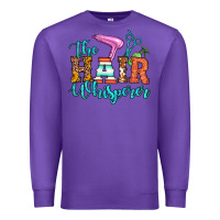 Purple the hair whisperer Premium Sweatshirt - Artiststas