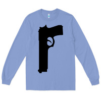 Colony Blue THE SOPRANOS GUN Long Sleeve Tee - minhPixels