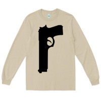 Mushroom THE SOPRANOS GUN Long Sleeve Tee - minhPixels