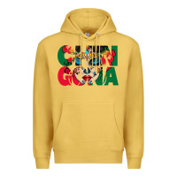 Antique Gold chingona sugar skull Premium Hoodie - BundleAndBundleShop