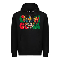 Black chingona sugar skull Premium Hoodie - BundleAndBundleShop
