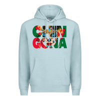 Blue Mist chingona sugar skull Premium Hoodie - BundleAndBundleShop