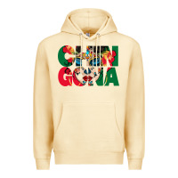 Pina Colada chingona sugar skull Premium Hoodie - BundleAndBundleShop