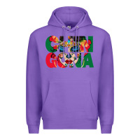 Purple chingona sugar skull Premium Hoodie - BundleAndBundleShop