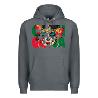 Rock chingona sugar skull Premium Hoodie - BundleAndBundleShop