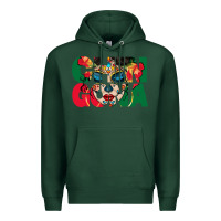 Sports Green chingona sugar skull Premium Hoodie - BundleAndBundleShop