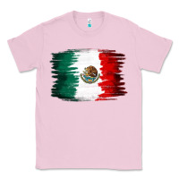 Bubblegum Pink Mexican flag Classic Tee - NancyCooperArtShop