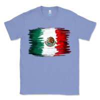Colony Blue Mexican flag Classic Tee - NancyCooperArtShop