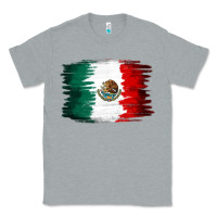 Heather Grey Mexican flag Classic Tee - NancyCooperArtShop