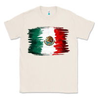 Natural Mexican flag Classic Tee - NancyCooperArtShop