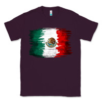 Plum Mexican flag Classic Tee - NancyCooperArtShop