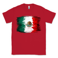 Red Mexican flag Classic Tee - NancyCooperArtShop