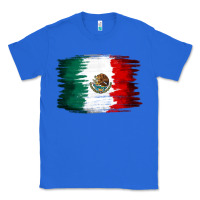 True Royal Mexican flag Classic Tee - NancyCooperArtShop