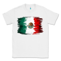 White Mexican flag Classic Tee - NancyCooperArtShop