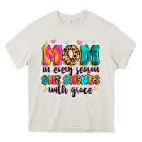 Cream mom in every season she shines with grace Heavy Core Tee - Artiststas
