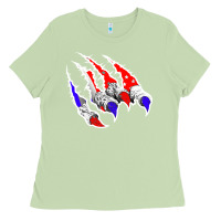 Matcha American Flag Claw Ladies Tee - Bettercallsaul