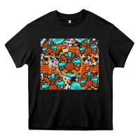 Black turkey Heavy Core Tee - JahusDesignShop