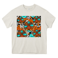 Cream turkey Heavy Core Tee - JahusDesignShop