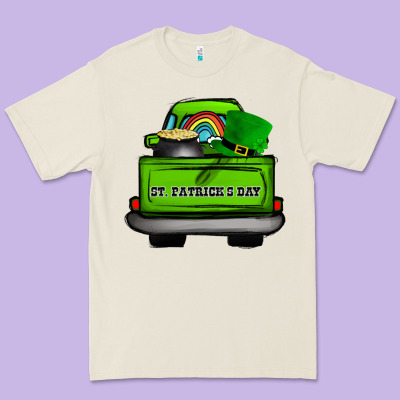 St Patrick's Day Truck Premium Tee Designed By Bettercallsaul