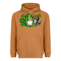 Meerkat st patricks day gnome with western hearts Heavyweight Hoodie - Artiststas
