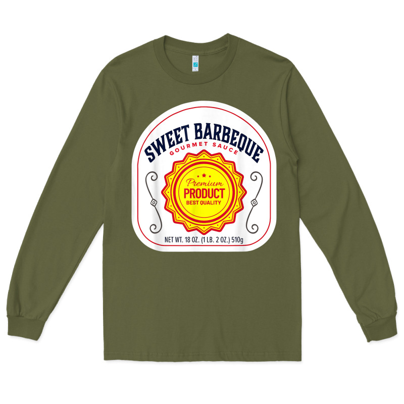 Barbeque Sauce Diy Costume Matching Couples Groups Halloween Long Sleeve Tee by minhPixels | Teevron