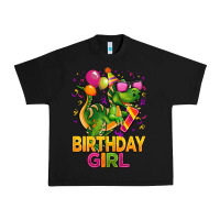 Black 1st birthday girl t rex pink Urban Heavy Tee - CowGirlArtShop