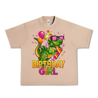 Burro 1st birthday girl t rex pink Urban Heavy Tee - CowGirlArtShop