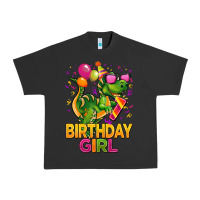 Pigment Black 1st birthday girl t rex pink Urban Heavy Tee - CowGirlArtShop