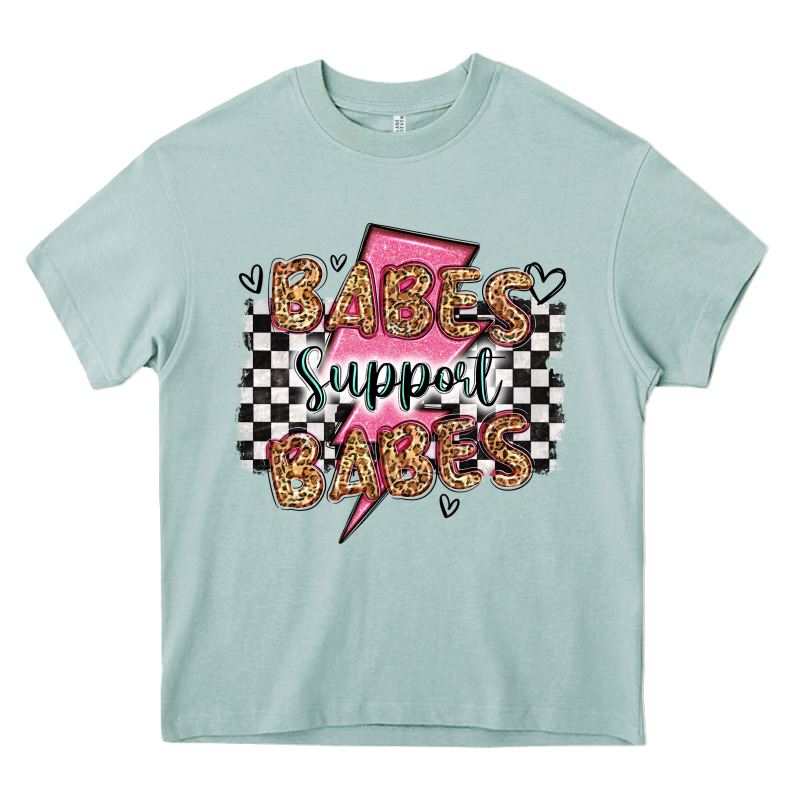 Babes Support Babes Heavy Core Tee by Artiststas | Teevron