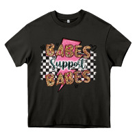 Asphalt babes support babes Heavy Core Tee - Artiststas