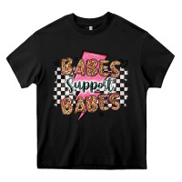 Black babes support babes Heavy Core Tee - Artiststas