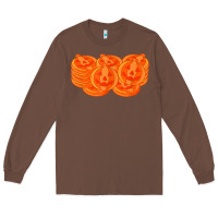 Chestnut halloween pumpkin cookies t shirt Long Sleeve Tee - minhPixels