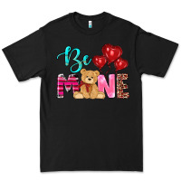 Black valentine's day be mine tedybear Premium Tee - RanaPortraitStore