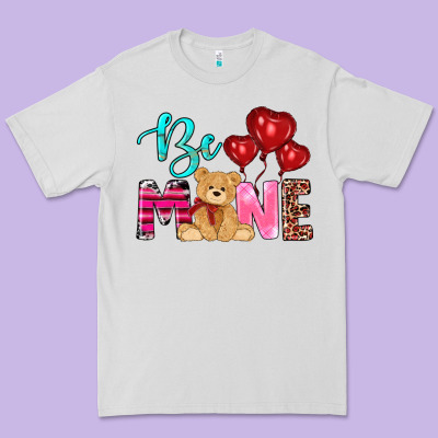 Valentine's Day Be Mine Tedybear Premium Tee Designed By Ranaportraitstore
