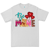 Dove Grey valentine's day be mine tedybear Premium Tee - RanaPortraitStore