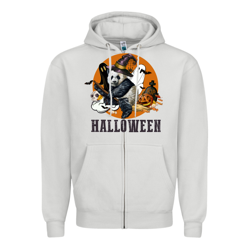 Hallowen Panda Zipper Hoodie by LillyAllenDesigns | Teevron