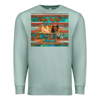 Seafoam life is better with chickens around chicken coop Premium Sweatshirt - Artiststas