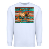 White life is better with chickens around chicken coop Premium Sweatshirt - Artiststas