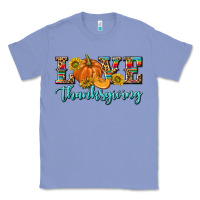 Colony Blue Love Thanksgiving Classic Tee - texasbilliewilder