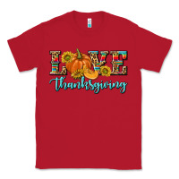 Red Love Thanksgiving Classic Tee - texasbilliewilder