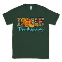 Sports Green Love Thanksgiving Classic Tee - texasbilliewilder