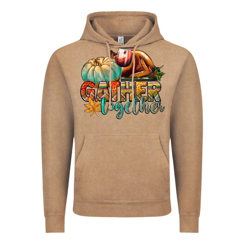 Gather Together Vintage Hoodie by CowGirlArtShop | Teevron