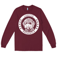 Burgundy Lagotto Romagnolo Lagotto Romagnolo Fan Gift Long Sleeve Tee - minhPixels