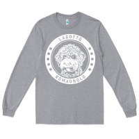 Heather Grey Lagotto Romagnolo Lagotto Romagnolo Fan Gift Long Sleeve Tee - minhPixels