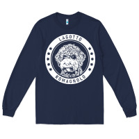 Navy Lagotto Romagnolo Lagotto Romagnolo Fan Gift Long Sleeve Tee - minhPixels