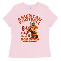 Bubblegum Pink American Football Ladies Tee - Bettercallsaul