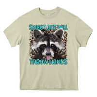 Mossy sweet but will throw hands Heavy Core Tee - Artiststas